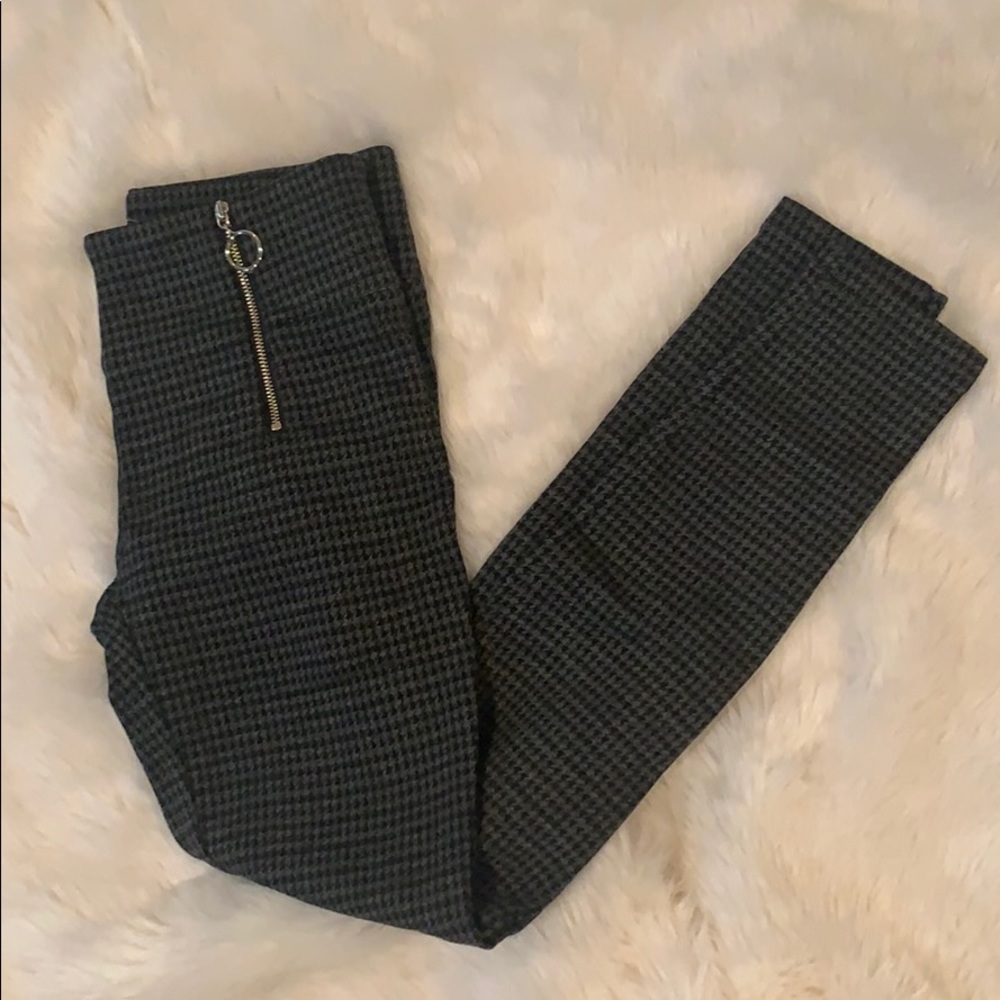 Ann Taylor Houndstooth Leggings - XS